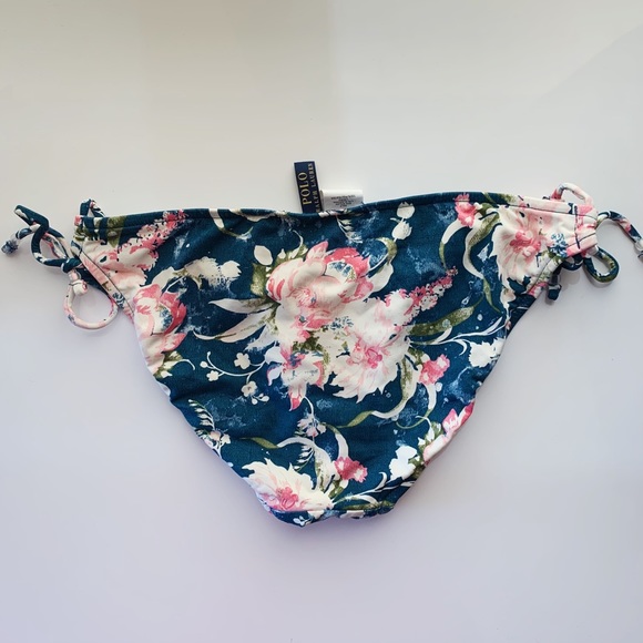 Polo Ralph Lauren Floral Bikini Swimsuit Set - Picture 6 of 8